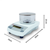 0,001g/0,002g/0,003g keseimbangan presisi, seri TN