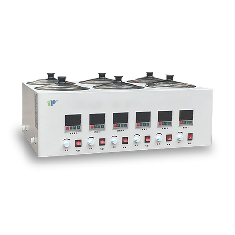 Bath air dengan pengadukan magnetik, 6 lubang, phj-6a / 6ab