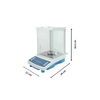Balance presisi elektronik 0,001g, seri t ch t