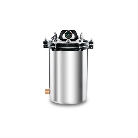 Sterilisasi uap tekanan stainless steel portabel