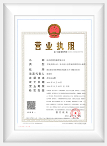 Lisensi Bisnis Hangzhou Topp Instrument Co., Ltd